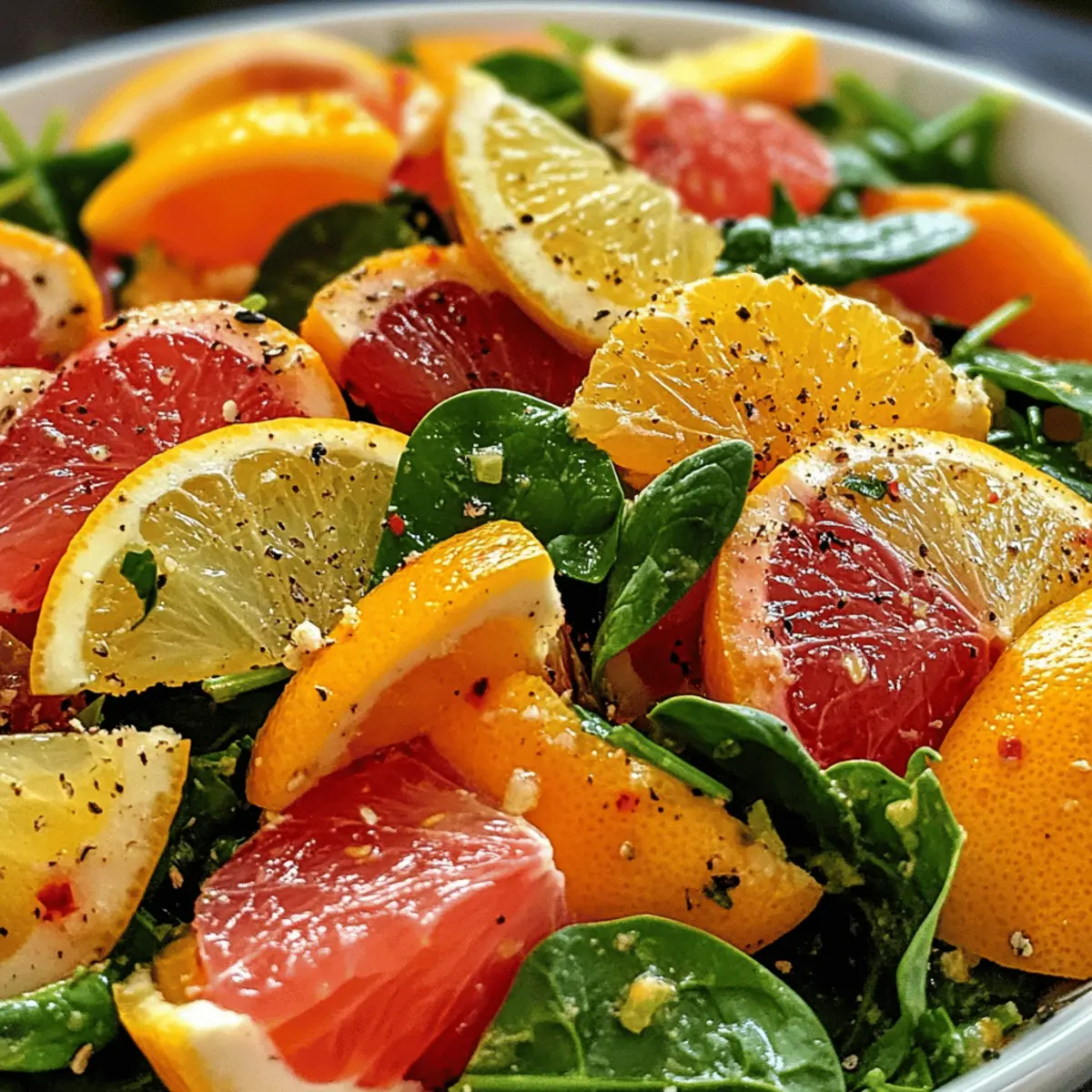 Crave Freshness? Zesty Citrus Spinach Feta Salad for Winter